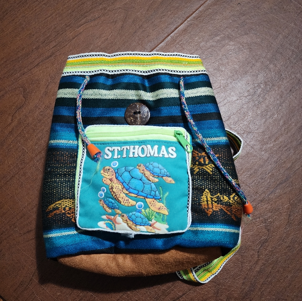 Kids Multicolor Drawstring Bag - Picture 4 of 5